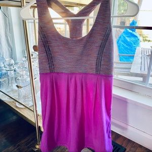 Lululemon Women’s Tank Top Pink Purple Size 6